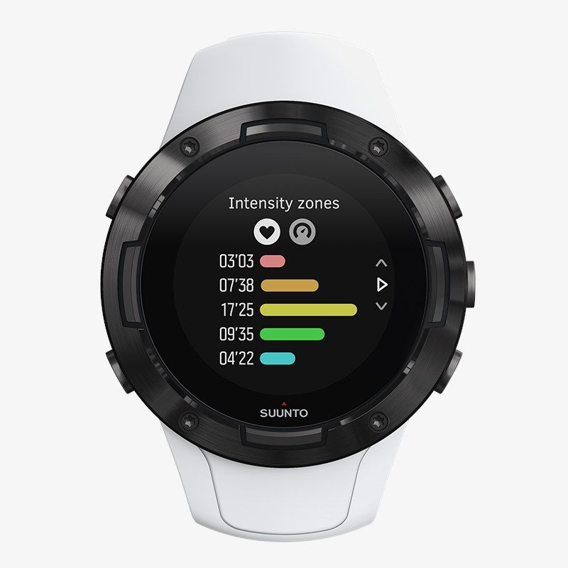 ss050446000 suunto 5 g1 white black front view tr summary intensity zones 01