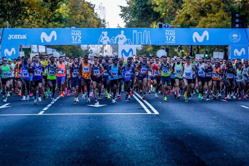 El 3 de marzo se disputará el Movistar Media Maratón de Madrid, una de las carreras con más participación del año.