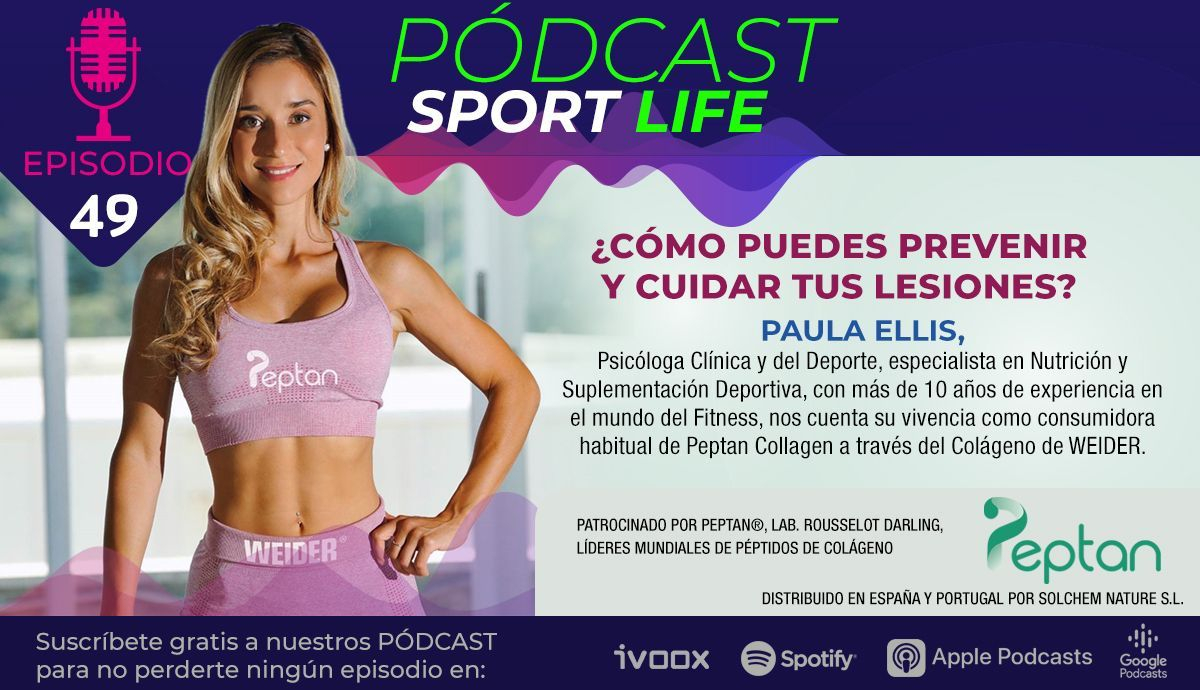 Podcast #49: ¿Cómo ayuda el colágeno a prevenir y cuidar las articulaciones? Paula Ellis Podcast #49: ¿Cómo ayuda el colágeno a prevenir y cuidar las articulaciones? Paula Ellis