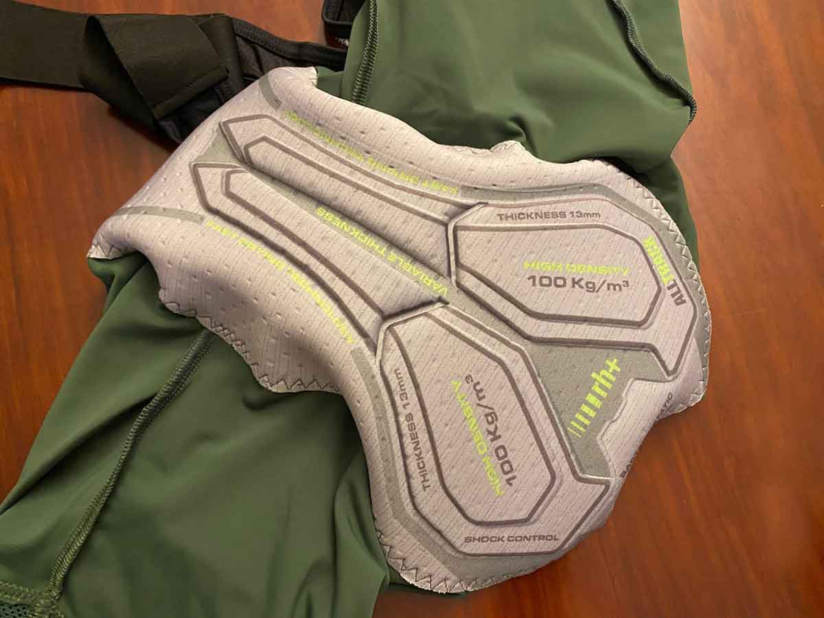 Detalle de la badana del RH+ GRAVEL BIBSHORT Detalle de la badana del RH+ GRAVEL BIBSHORT