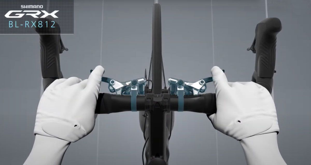 Shimano GRX manetas BL RX812