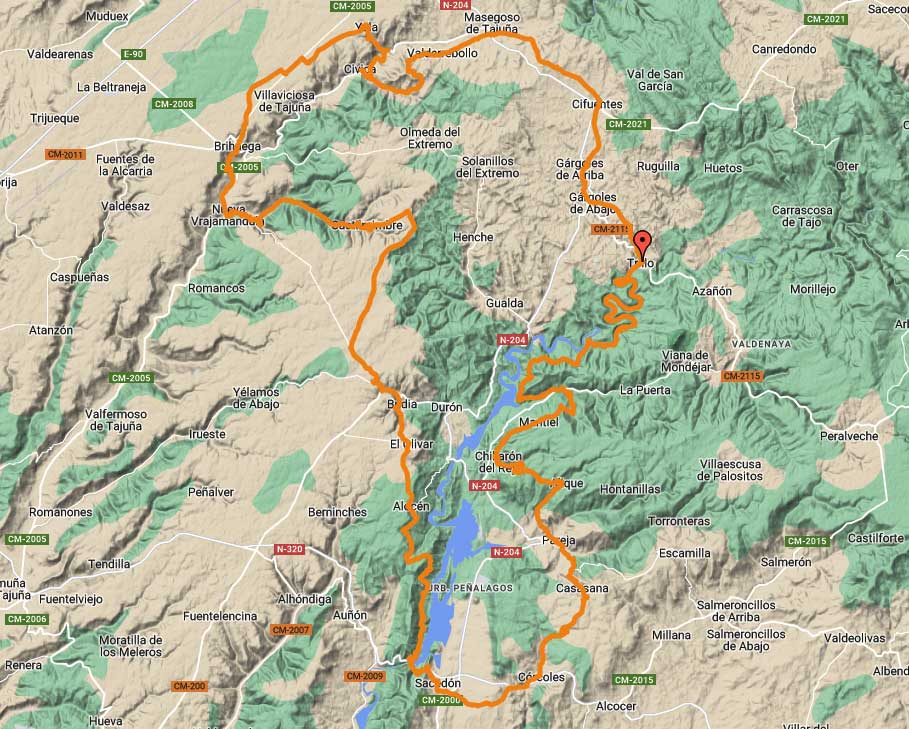 Este es el recorrido de la Gravel Tour Alcarria 2024 Este es el recorrido de la Gravel Tour Alcarria 2024