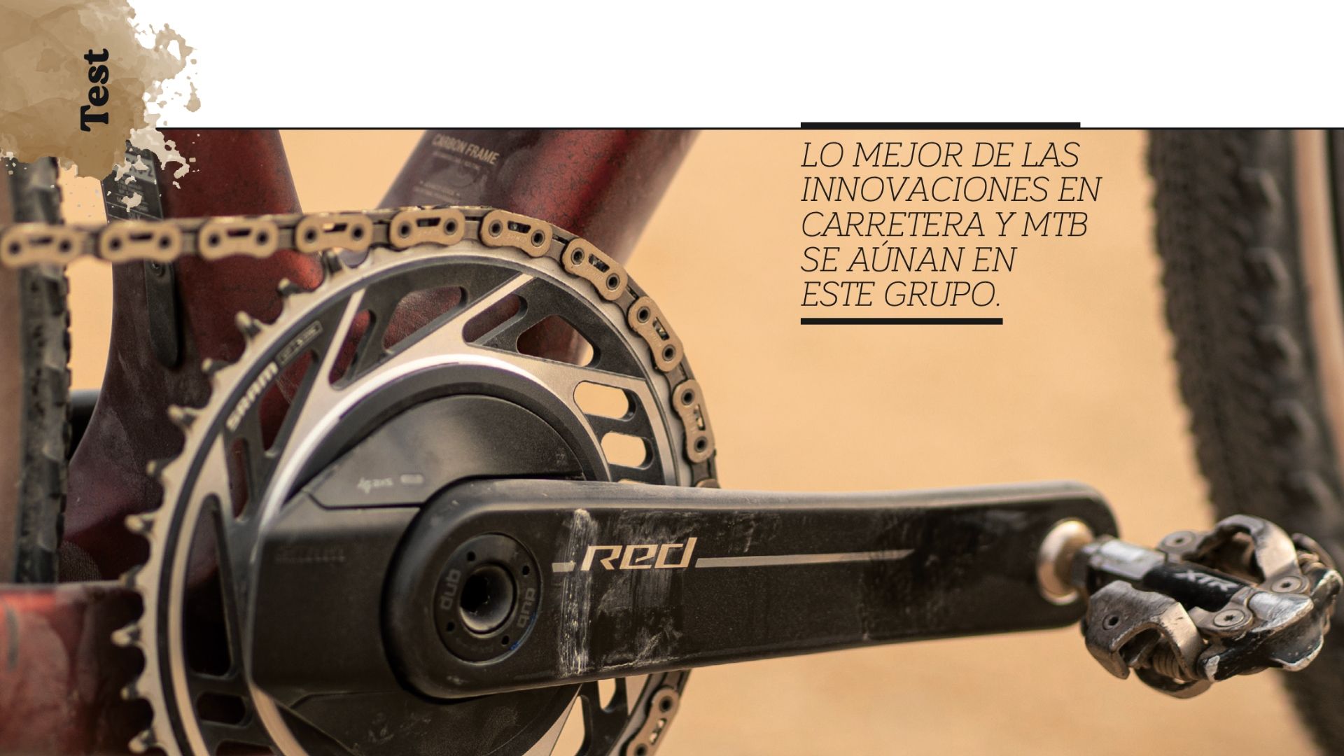SRAM lanza su primer grupo monoplato de trece velocidades
