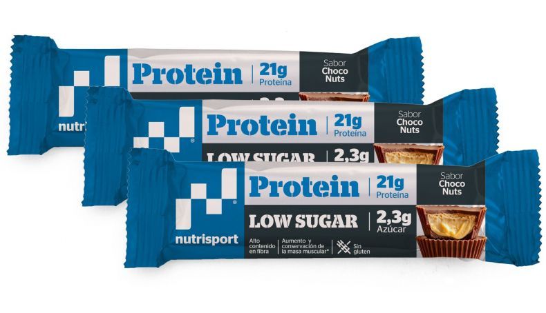 Nuevas barritas proteicas Low Sugar.