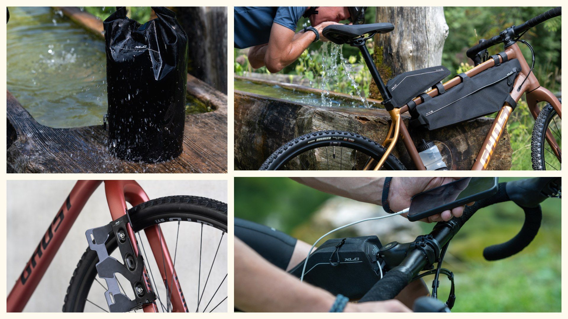 Así son las bolsas de gravel XLC Así son las bolsas de gravel XLC