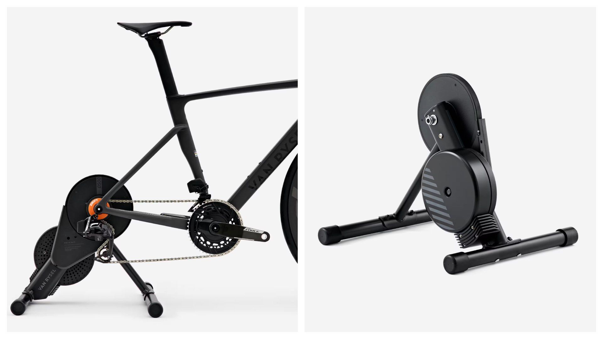 Rodillo D500 + Zwift Cog & Click.