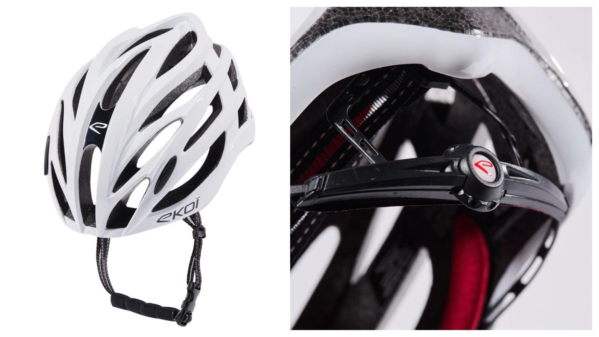 Casco EKOI CORSA LIGHT Blanco.