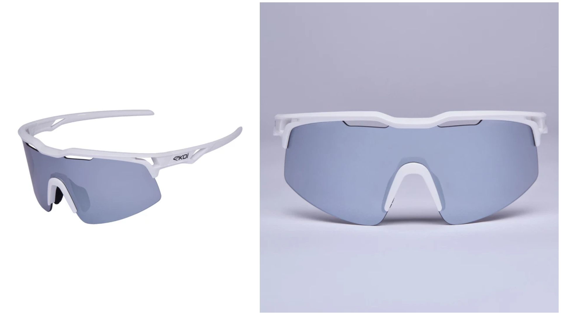 Gafas EKOI STRADA HF Blanco Espejo Cat3. Gafas EKOI STRADA HF Blanco Espejo Cat3.