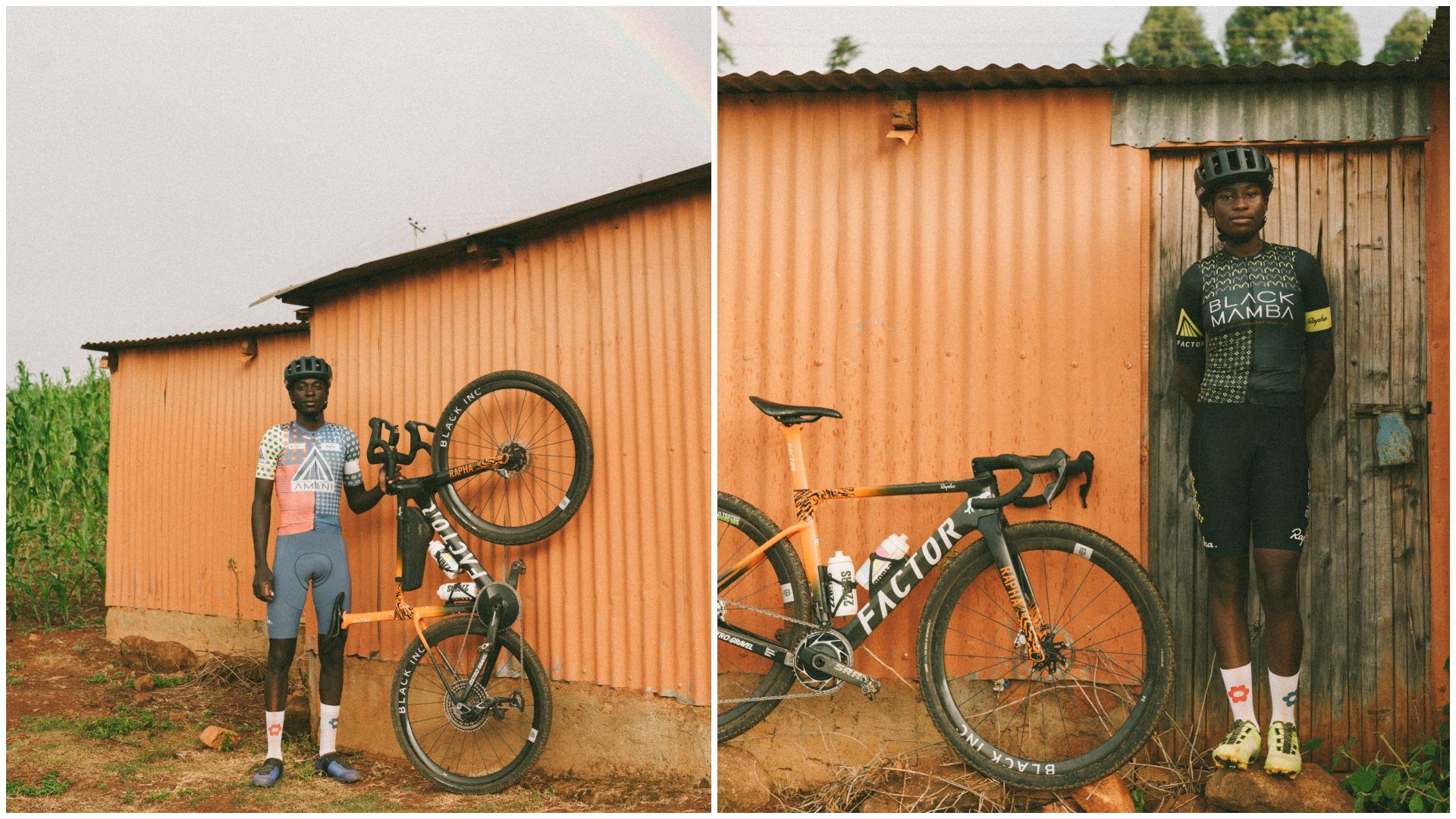 Fizik tiñe sus zapatillas de gravel con los colores del ciclismo de África Oriental.