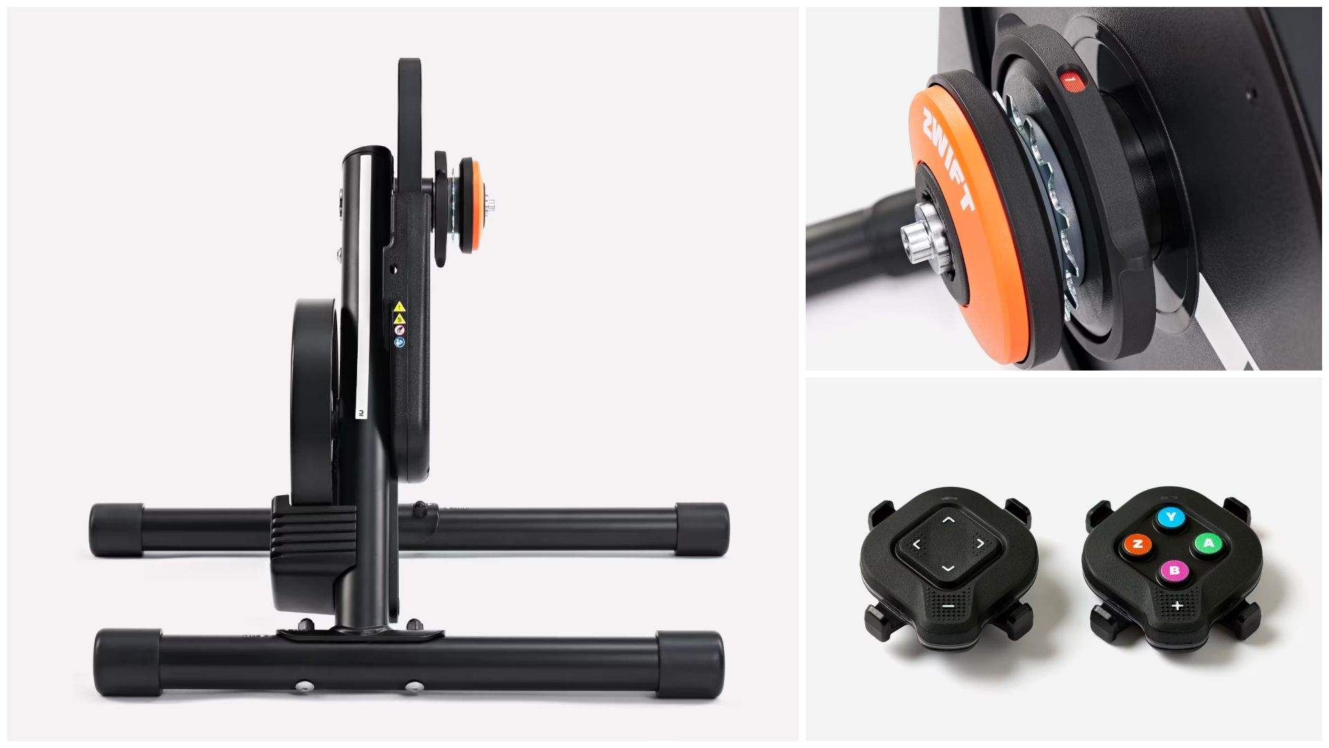 Rodillo D100 Transmisión Directa + Zwift Cog & Click