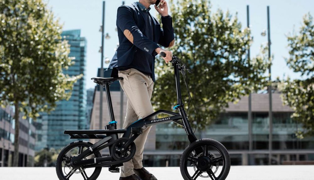 eF01, la nueva bicicleta eléctrica plegable de Peugeot