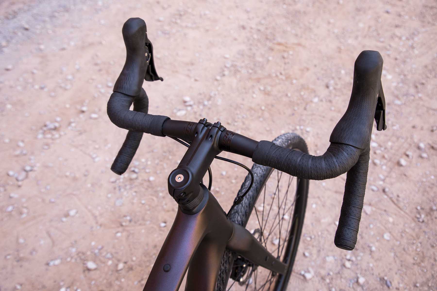 Los puntos de contacto son específicos para esta bici y se modifican según la talla Los puntos de contacto son específicos para esta bici y se modifican según la talla