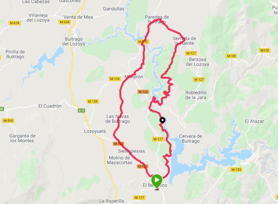 Mapa de la ruta Mapa de la ruta