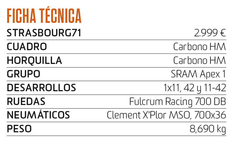 Especial Bicis Gravel: test Eddy Merckx Strasbourg71