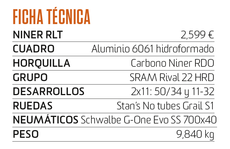 Especial Bicis Gravel: test Niner RLT