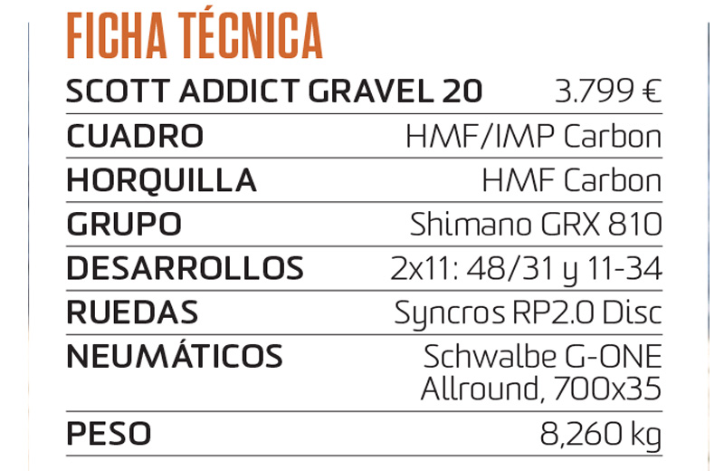 Especial Bicis Gravel: test Scott Addict Gravel